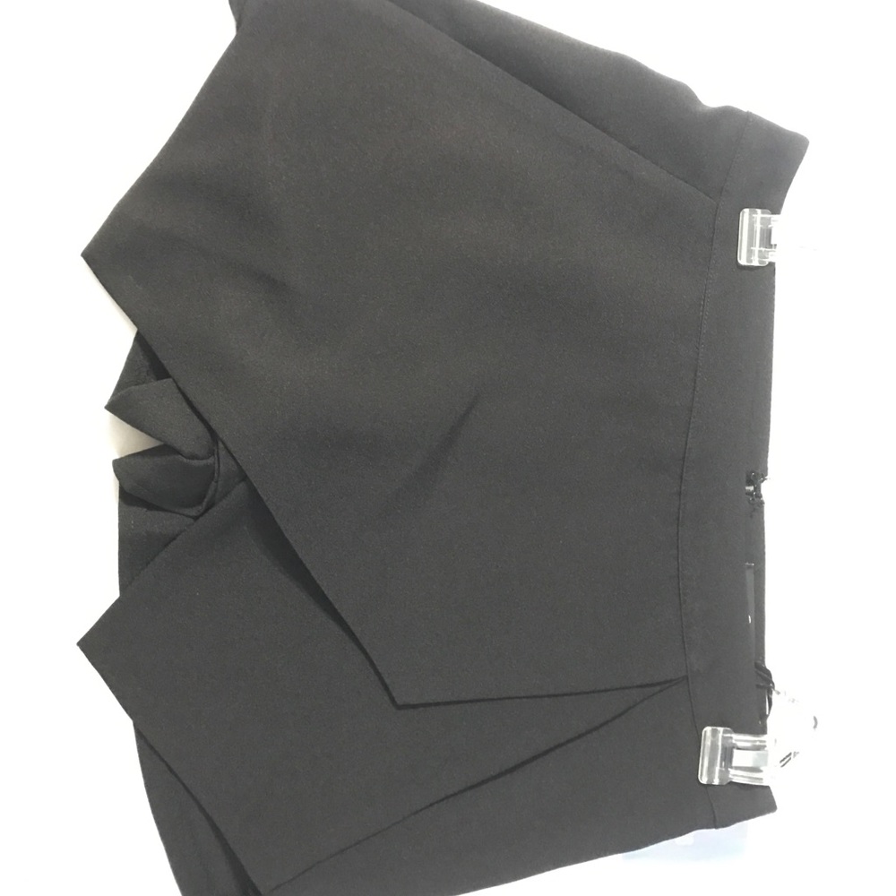 Missguided Black Envelope Skort